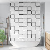 Vidaxx Duschrollo 160x240 cm, Stoffbreite 156 cm