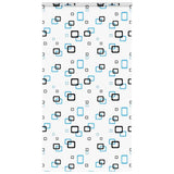 Vidaxl doucherolgordijn met cassette 120x240 cm stofbreedte 116 cm