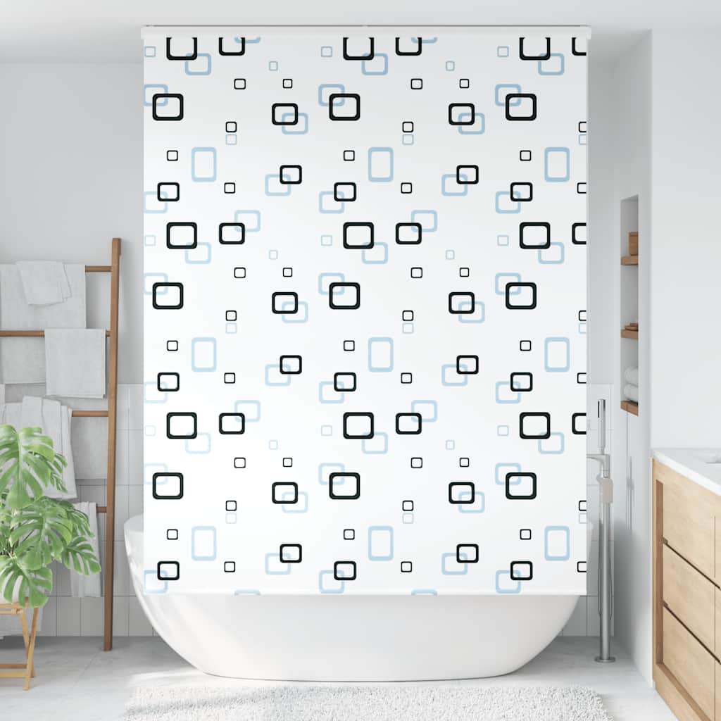 Vidaxl doucherolgordijn met cassette 150x240 cm stofbreedte 146 cm