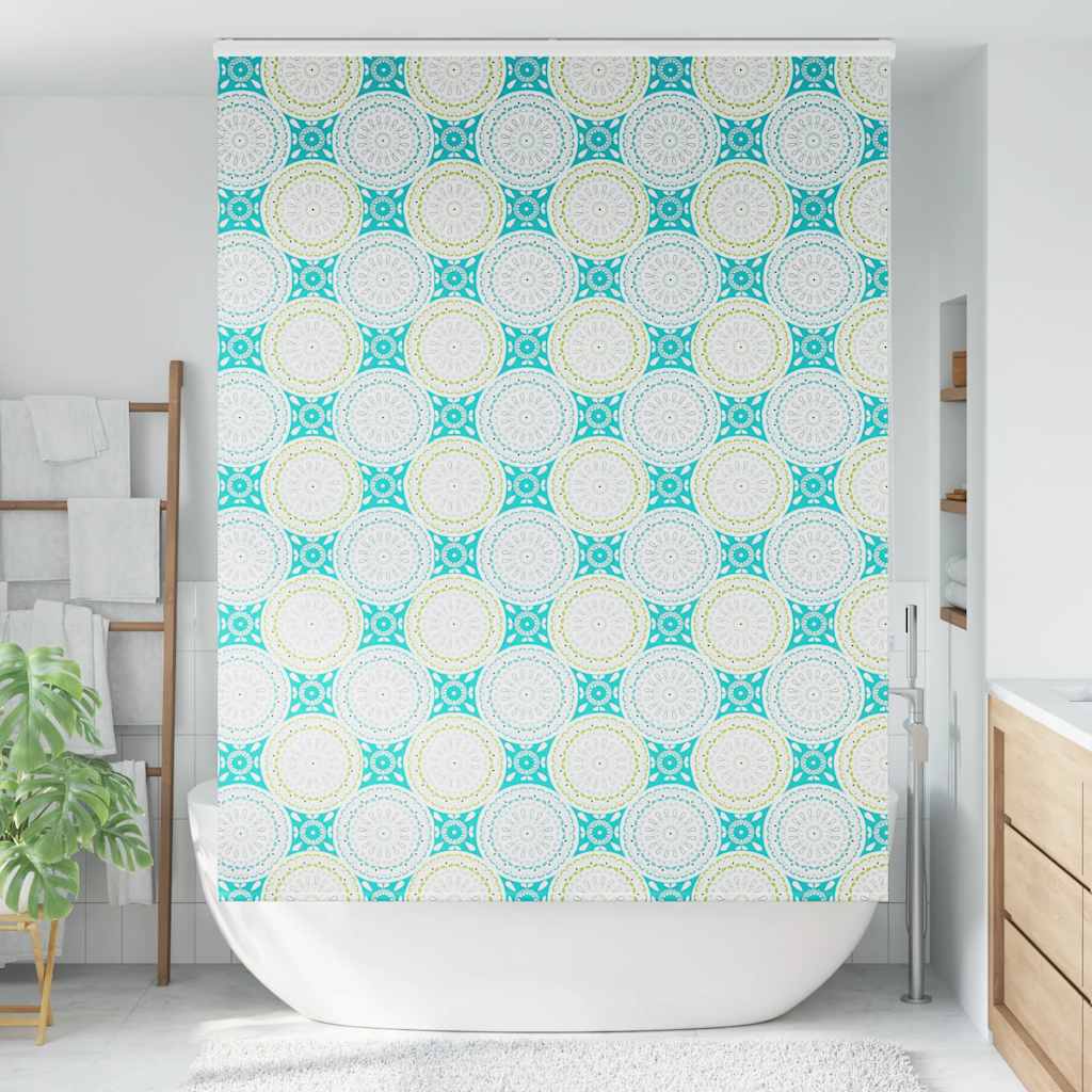 Vidaxl doucherolgordijn met cassette 150x240 cm stofbreedte 146 cm