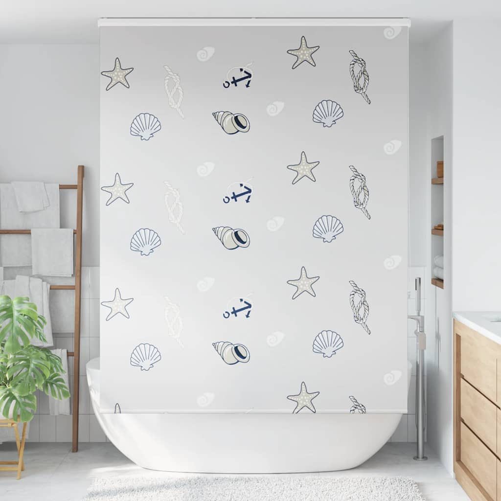 Vidaxl doucherolgordijn met cassette 150x240 cm stofbreedte 146 cm