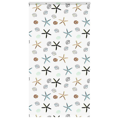 Vidaxl doucherolgordijn met cassette 130x240 cm stofbreedte 126 cm