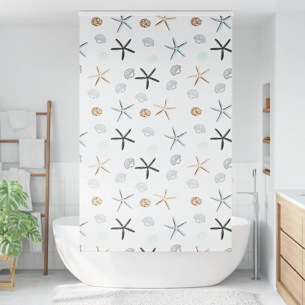 Vidaxl doucherolgordijn met cassette 130x240 cm stofbreedte 126 cm