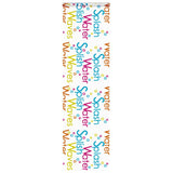 Vidaxl doucherolgordijn met cassette 60x240 cm stofbreedte 56 cm