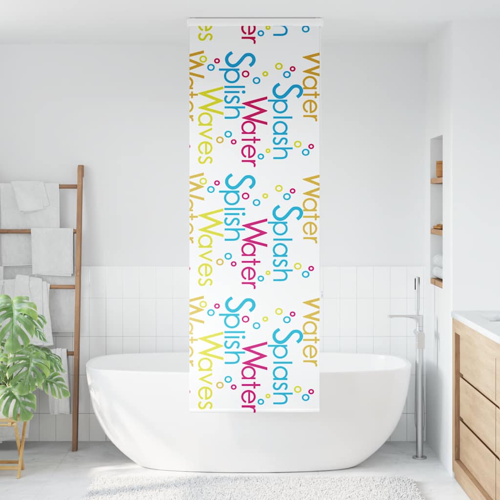 Vidaxl doucherolgordijn met cassette 80x240 cm stofbreedte 76 cm
