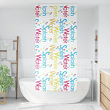 Vidaxl doucherolgordijn met cassette 100x240 cm stofbreedte 96 cm