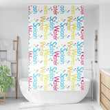 Vidaxl doucherolgordijn met cassette 120x240 cm stofbreedte 116 cm