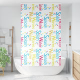 Vidaxl doucherolgordijn met cassette 130x240 cm stofbreedte 126 cm
