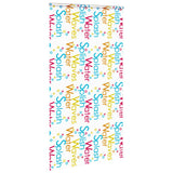 Vidaxl doucherolgordijn met cassette 130x240 cm stofbreedte 126 cm
