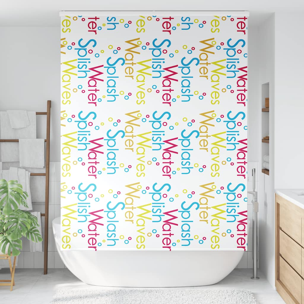 Vidaxl doucherolgordijn met cassette 160x240 cm stofbreedte 156 cm