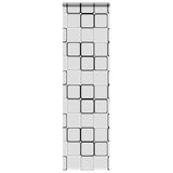 Vidaxl doucherolgordijn met cassette 60x240 cm stofbreedte 56 cm