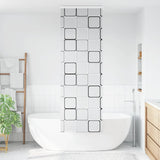 Vidaxl doucherolgordijn met cassette 60x240 cm stofbreedte 56 cm