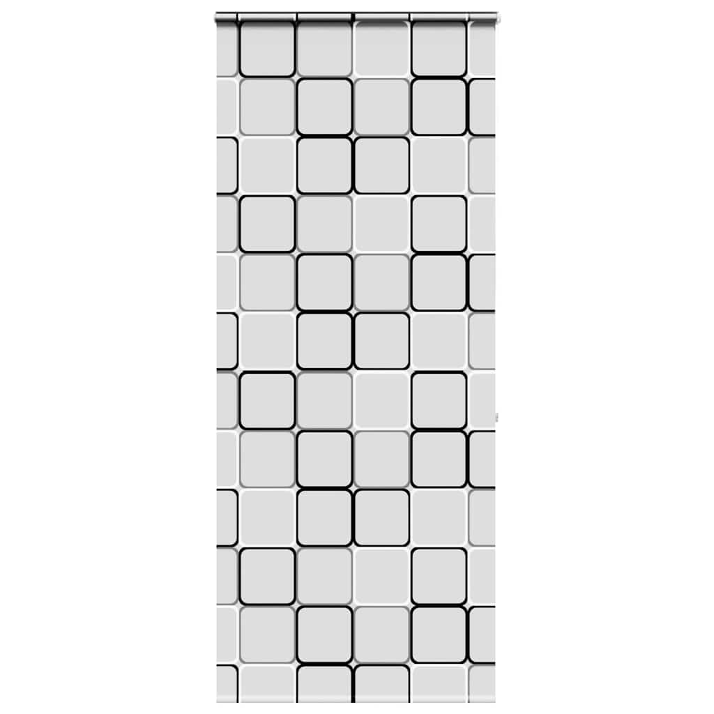 Vidaxl doucherolgordijn met cassette 110x240 cm stofbreedte 106 cm