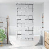 Vidaxl doucherolgordijn met cassette 110x240 cm stofbreedte 106 cm