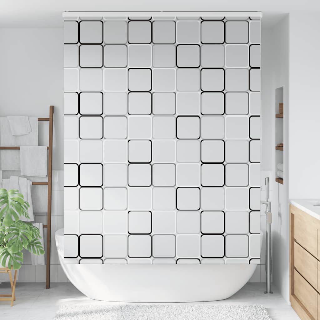 Vidaxl doucherolgordijn met cassette 160x240 cm stofbreedte 156 cm