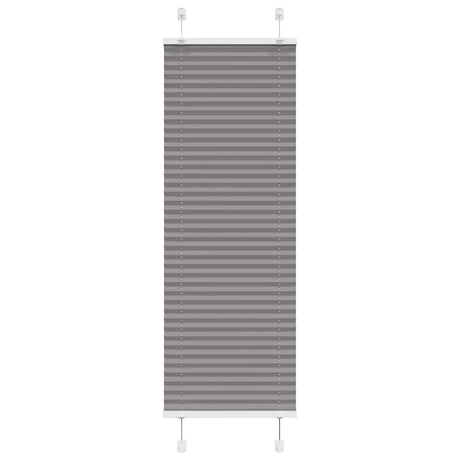 Vidaxx Plissee-Rollo 40x100 cm Stoffbreite 39,4 cm Anthrazit