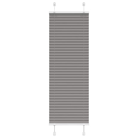 Vidaxx Plissee-Rollo 45x100 cm Stoffbreite 44,4 cm Anthrazit