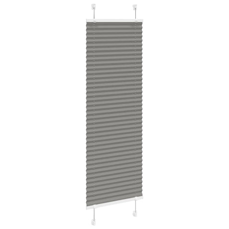 Vidaxx Plissee-Rollo 45x100 cm Stoffbreite 44,4 cm Anthrazit
