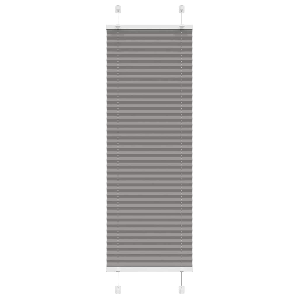 Vidaxx Plissee-Rollo 50x100 cm Stoffbreite 49,4 cm Anthrazit