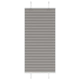 Vidaxx Plissee-Rollo 55x100 cm Stoffbreite 54,4 cm Anthrazit