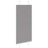 Vidaxx Plissee-Rollo 55x100 cm Stoffbreite 54,4 cm Anthrazit