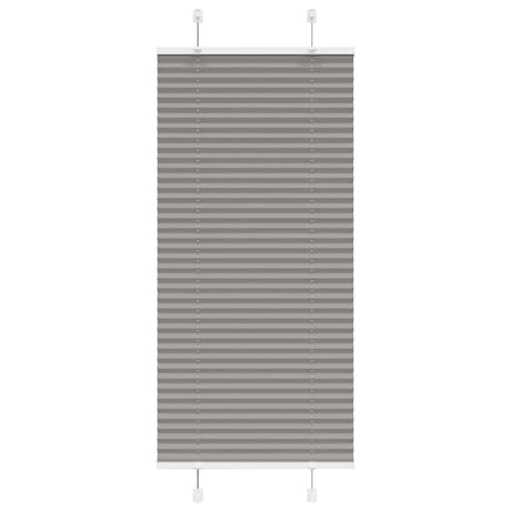 Vidaxx Plissee-Rollo 60x100 cm Stoffbreite 59,4 cm Anthrazit