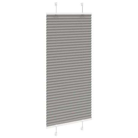 Vidaxx Plissee-Rollo 60x100 cm Stoffbreite 59,4 cm Anthrazit