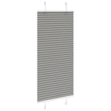 Vidaxx Plissee-Rollo 65x100 cm Stoffbreite 64,4 cm Anthrazit