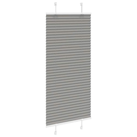 Vidaxx Plissee-Rollo 65x100 cm Stoffbreite 64,4 cm Anthrazit