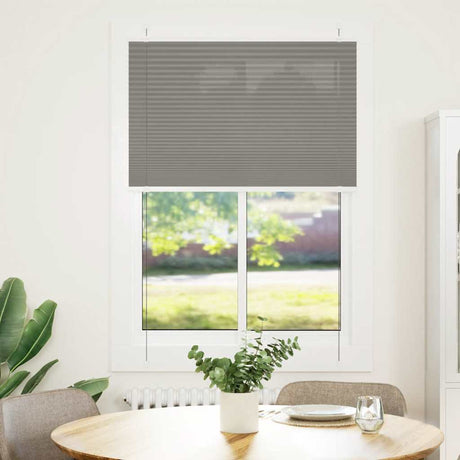 Vidaxx Plissee-Rollo 95x100 cm Stoffbreite 94,4 cm Anthrazit