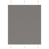 Vidaxx Plissee-Rollo 110x100 cm Stoffbreite 109,4 cm Anthrazit