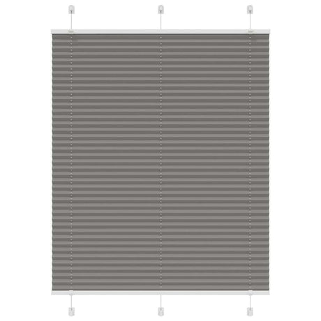 Vidaxx Plissee-Rollo 110x100 cm Stoffbreite 109,4 cm Anthrazit