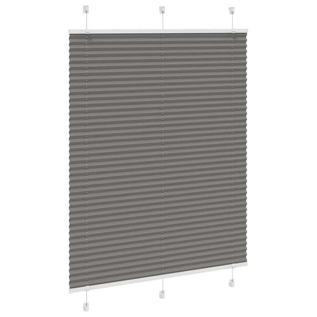 Vidaxx Plissee-Rollo 110x100 cm Stoffbreite 109,4 cm Anthrazit