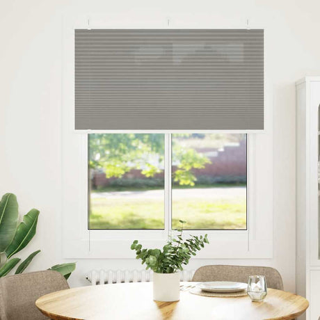 Vidaxx Plissee-Rollo 110x100 cm Stoffbreite 109,4 cm Anthrazit