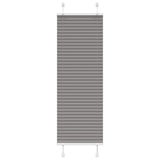 Vidaxx Plissee-Rollo 40x150 cm Stoffbreite 39,4 cm Anthrazit