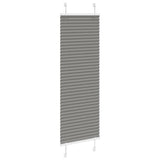 Vidaxx Plissee-Rollo 50x150 cm Stoffbreite 49,4 cm Anthrazit