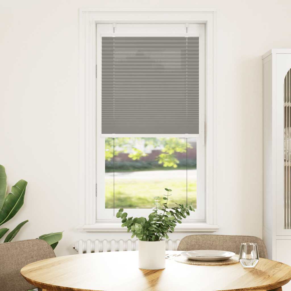 Vidaxx Plissee-Rollo 60x150 cm Stoffbreite 59,4 cm Anthrazit