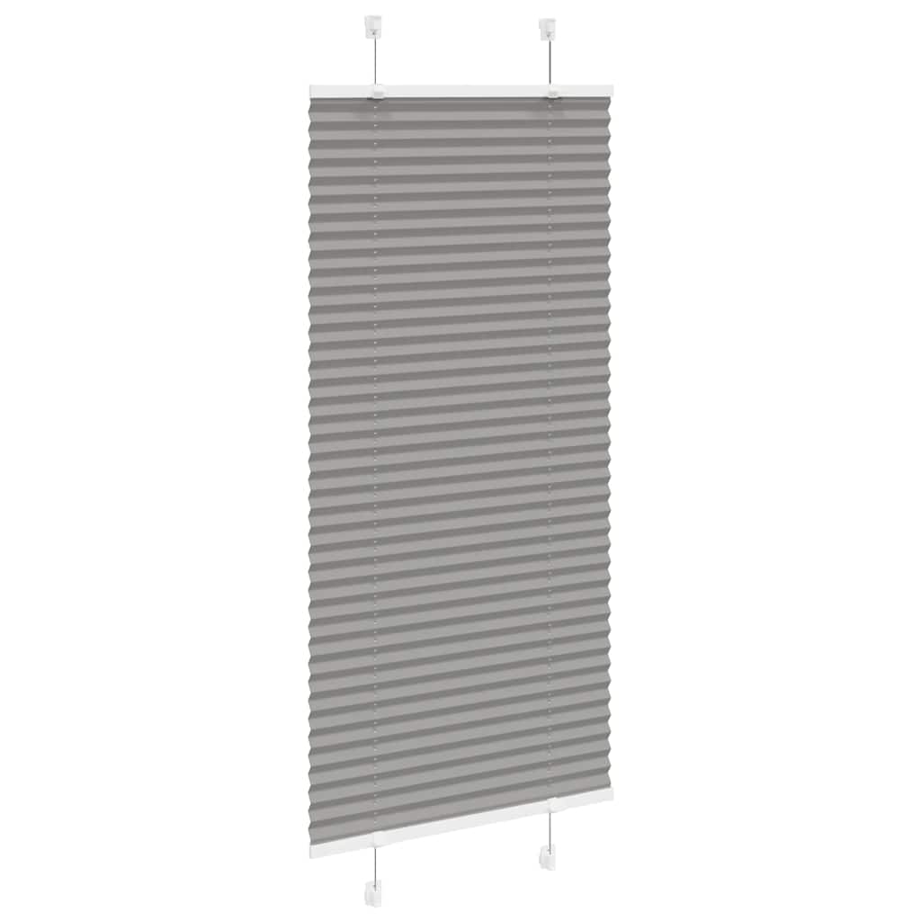 Vidaxx Plissee-Rollo 65x150 cm Stoffbreite 64,4 cm Anthrazit