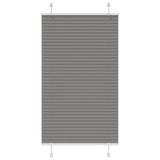 Vidaxx Plissee-Rollo 70x150 cm Stoffbreite 69,4 cm Anthrazit
