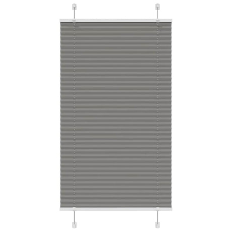 Vidaxx Plissee-Rollo 70x150 cm Stoffbreite 69,4 cm Anthrazit