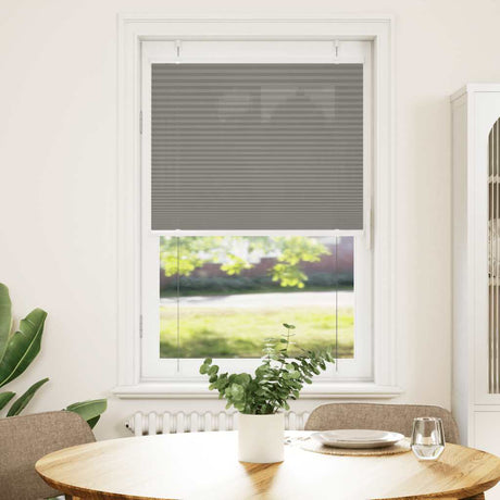 Vidaxx Plissee-Rollo 75x150 cm Stoffbreite 74,4 cm Anthrazit