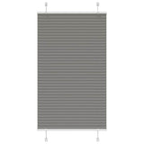 Vidaxx Plissee-Rollo 80x150 cm Stoffbreite 79,4 cm Anthrazit