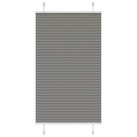 Vidaxx Plissee-Rollo 80x150 cm Stoffbreite 79,4 cm Anthrazit