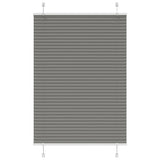 Vidaxx Plissee-Rollo 85x150 cm Stoffbreite 84,4 cm Anthrazit