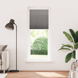 Vidaxl plissé rolgordijn 75x200 cm stofbreedte 74,4 cm antraciet