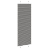Vidaxl plissé rolgordijn 75x200 cm stofbreedte 74,4 cm antraciet