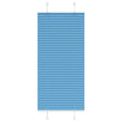 Vidaxl plissé rolgordijn 60x150 cm stofbreedte 59,4 cm polyester blauw