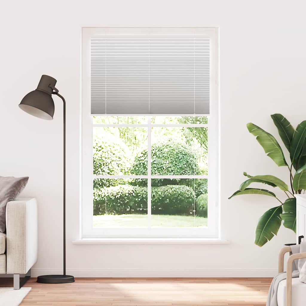 Vidaxl plissé rolgordijn 120x200 cm stofbreedte 119,4 cm polyester