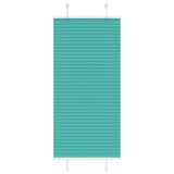 Vidaxl plissé rolgordijn 55x150 cm stofbreedte 54,4 cm petrol groen