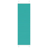Vidaxl plissé rolgordijn 65x200 cm stofbreedte 64,4 cm petrol groen